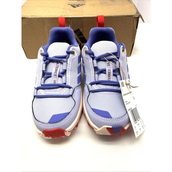 Kids ADIDAS Disney MICKEY & FRIENDS Terrex AX4R Hiking Shoes Kids SZ 12 Purple - Picture 2 of 13